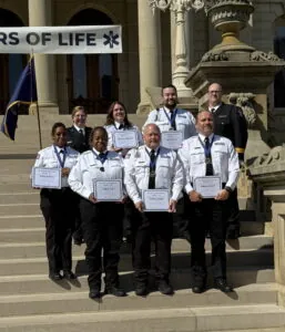 Michigan Star of Life Ceremony September 2025