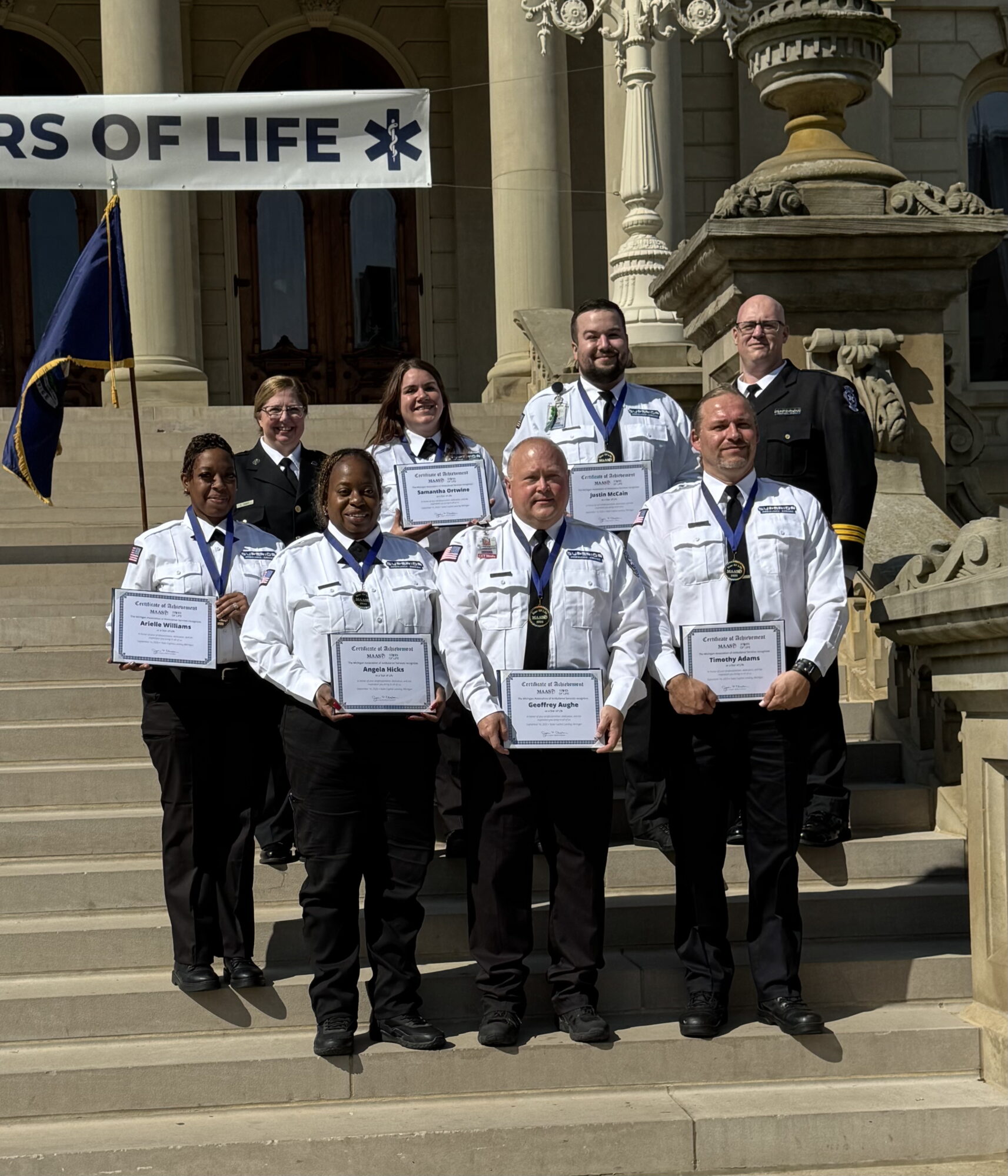 Michigan Star of Life Ceremony September 2025
