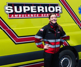 Haley Superior Ambulance EMT