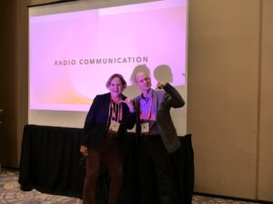Dr. French and Sara Van Dusseldorp