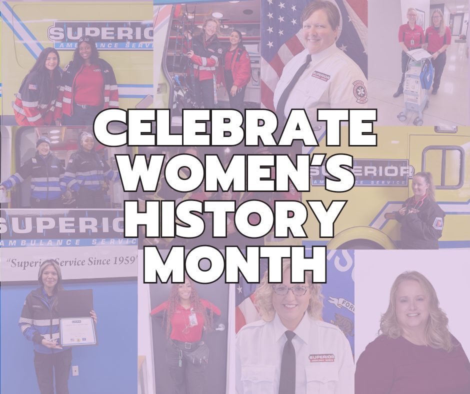 Superior Ambulance Service Celebrates Women's History Month