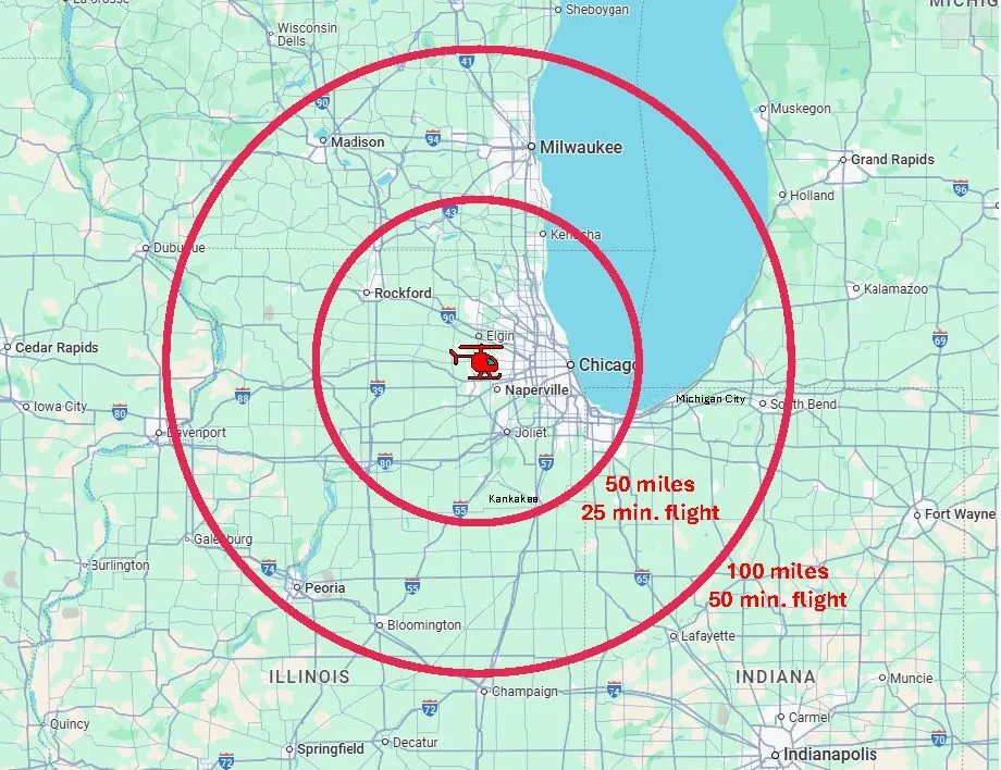 Helicopter Response Map 2