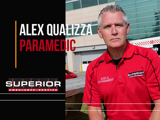 Superior Ambulance Service Bike Medic Alex Qualizza