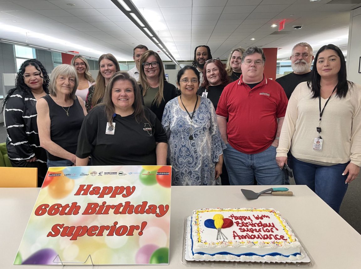 Billing Department celebrates Superior's 66th anniversary