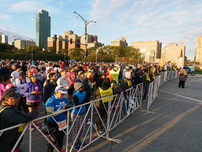 Superior Ambulance at the Chicago Marathon