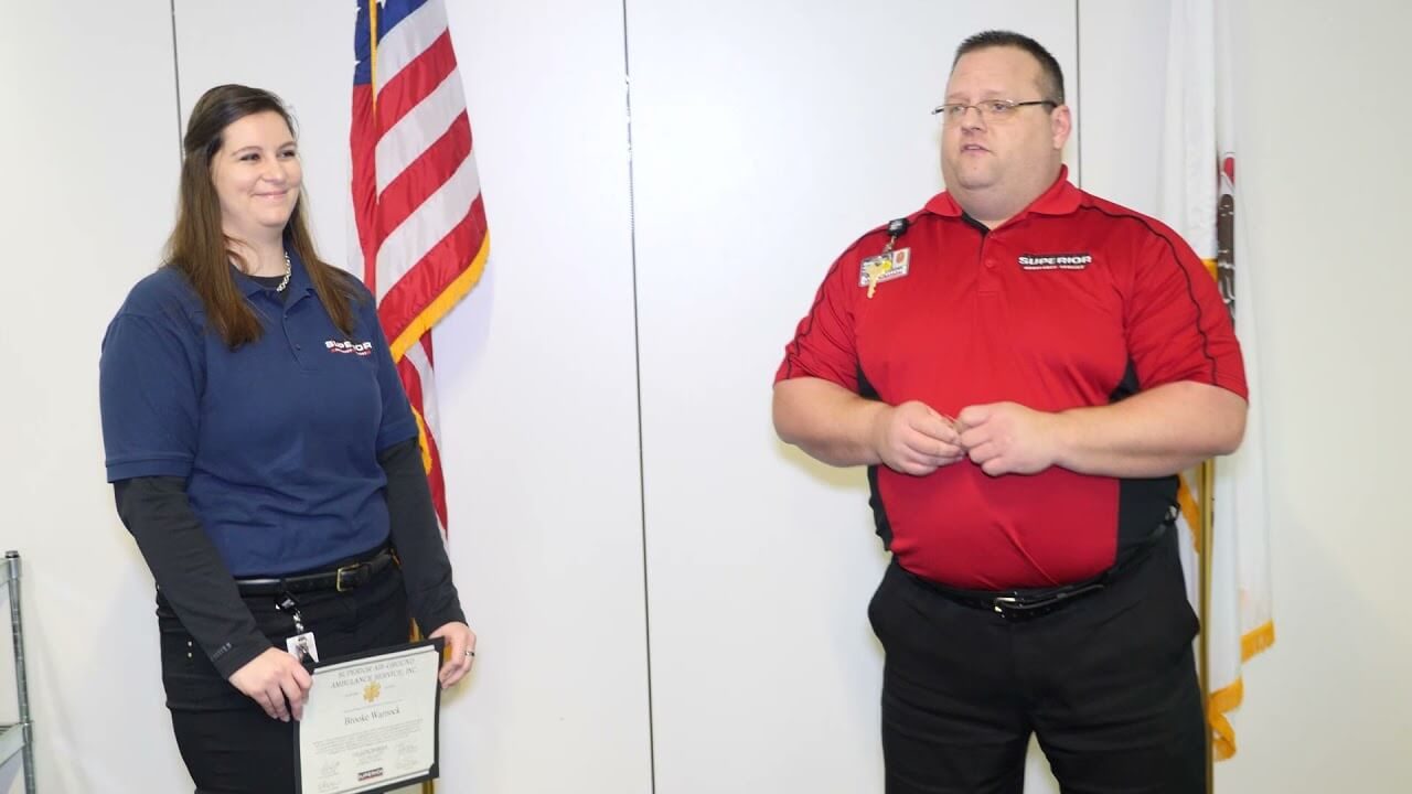 Superior Ambulance EMT Coin Challenge Presentation